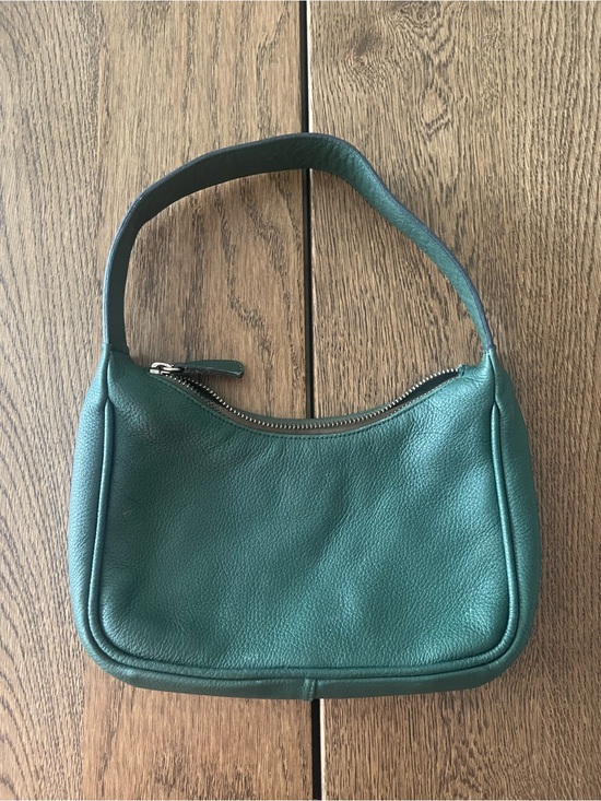 L'INTERVALLE Handbags - L’intervalle Green Leather Shoulder Bag